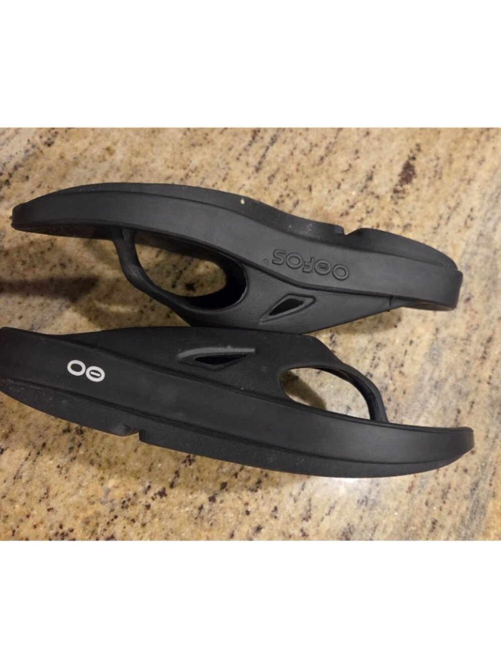 Oofos Original Unisex Recovery Thong Flip-Flop Black Men Size 8 Womens 10 EU 41 - Picture 7 of 14